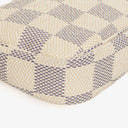 Louis Vuitton Mini Pochette Accessoires Damier Azur Clutch Handbag