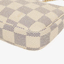 Louis Vuitton Mini Pochette Accessoires Damier Azur Clutch Handbag