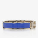 Hermes Blue Enamel Clic Clac H Bracelet