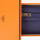 Hermès Kelly Longue Wallet In Bleu Saphir Epsom Leather