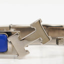 Hermes Blue Enamel Clic Clac H Bracelet