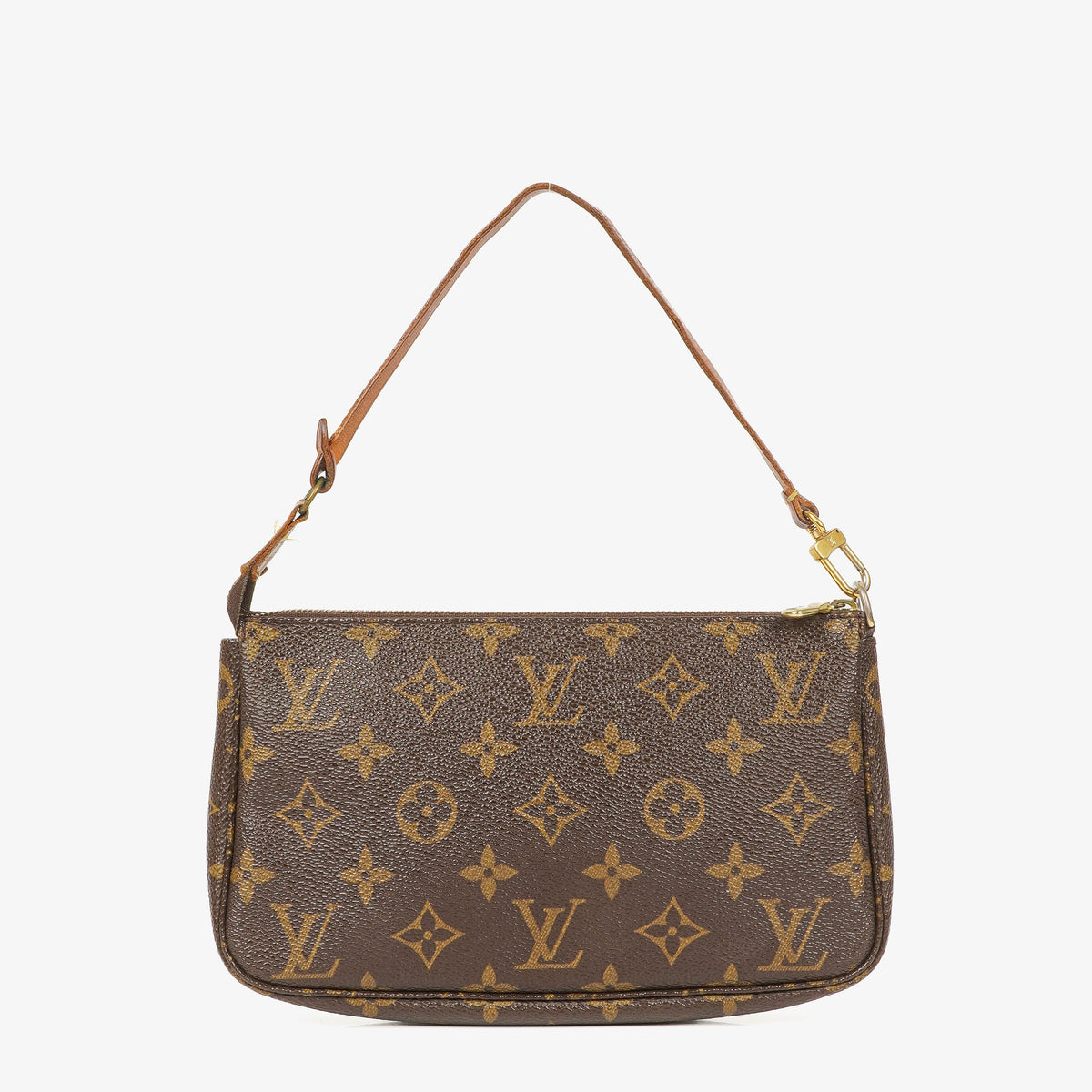 Louis Vuitton Pochette Accessoires Monogram Canvas Clutch Handbag