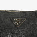Prada Vitello Black Daino Crossbody Bag