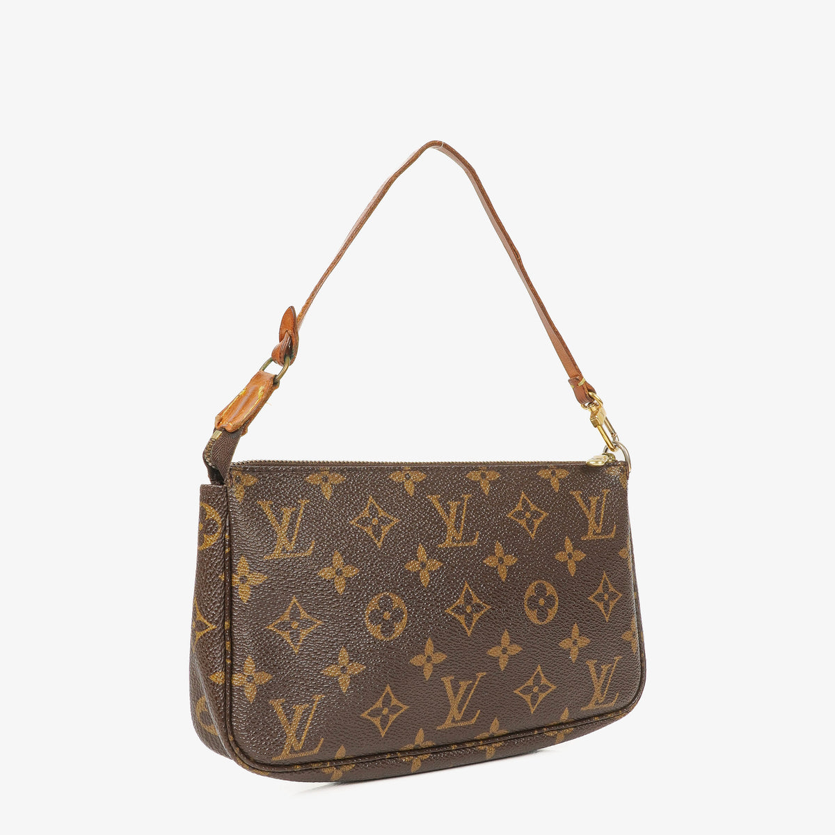 Louis Vuitton Pochette Accessoires Monogram Canvas Clutch Handbag