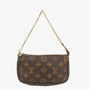 Louis Vuitton Mini Pochette Accessoires Monogram Canvas Clutch Handbag