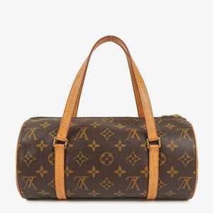 Louis Vuitton Papillon 25 Vintage Monogram Canvas Handbag
