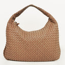 Bottega Veneta Nappa Intrecciato Brown Medium Veneta Hobo Bag Condition: Good