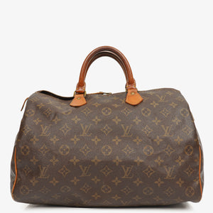Louis Vuitton Speedy 35 Monogram Canvas Handbag