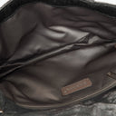 Chanel Black Coated Canvas Le Marais Flap Bag