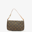 Louis Vuitton Pochette Accessoires Monogram Canvas Clutch Handbag