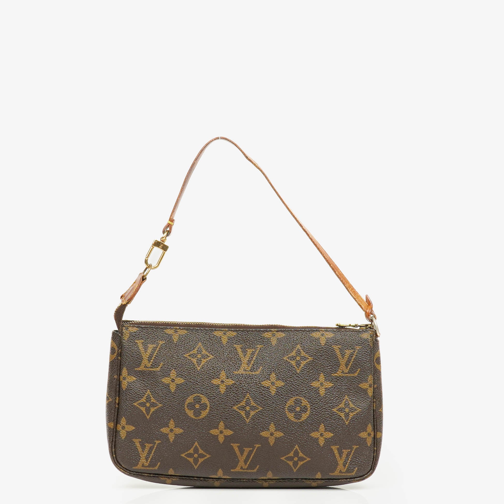 Louis Vuitton Pochette Accessoires Monogram Canvas Clutch Handbag