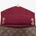 Louis Vuitton Pallas Chain Aurore Monogram Canvas Bag