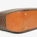 Celine Vintage Macadam Triomphe Brown Crossbody Bag
