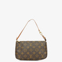 Louis Vuitton Pochette Accessoires Monogram Canvas Clutch Handbag