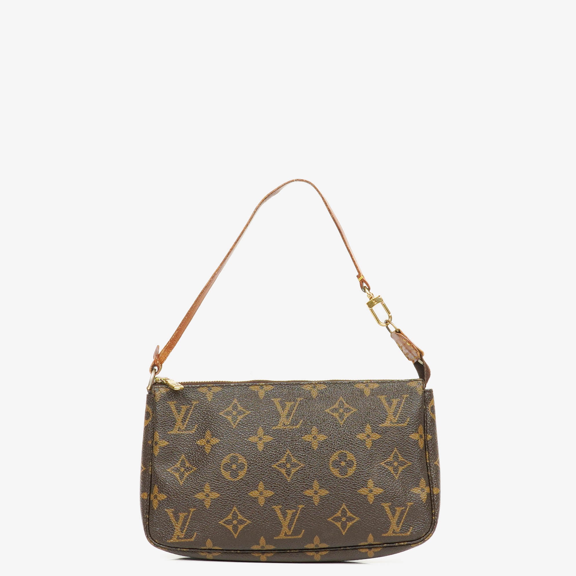 Louis Vuitton Pochette Accessoires Monogram Canvas Clutch Handbag