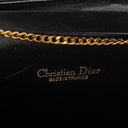 Dior Canvas Chain Black Shoulder Bag