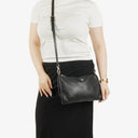 Prada Vitello Black Daino Crossbody Bag