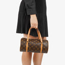 Louis Vuitton Papillon 25 Vintage Monogram Canvas Handbag