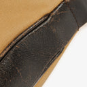 Gucci Bamboo Top Handle Beige Canvas Brown Lerahter Hobo Bag