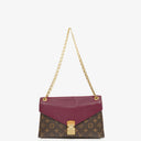 Louis Vuitton Pallas Chain Aurore Monogram Canvas Bag