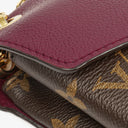 Louis Vuitton Pallas Chain Aurore Monogram Canvas Bag