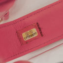 Chanel Small CC Chain Pink Vinyl And Transparent Shoulder Bag