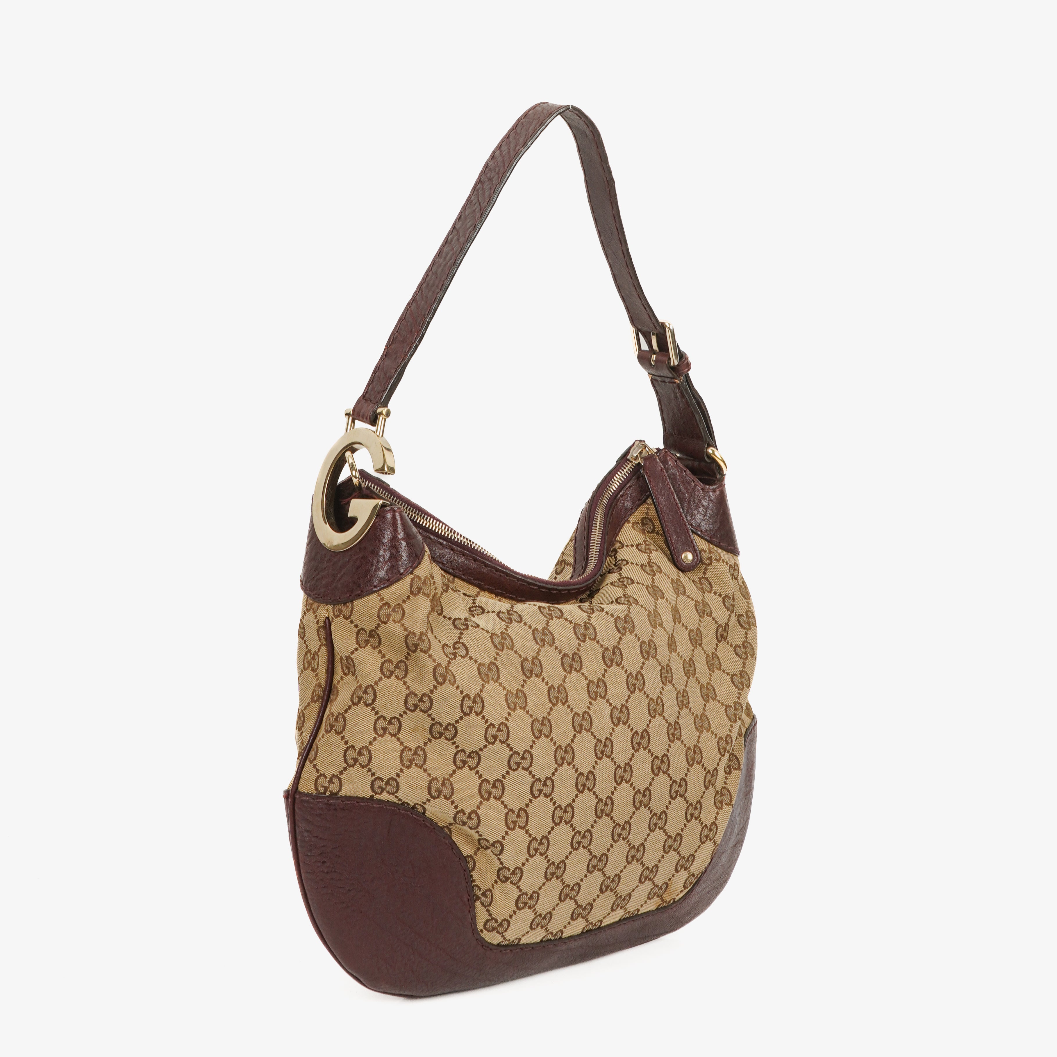 Gucci GG Canvas Charlotte Hobo Bag