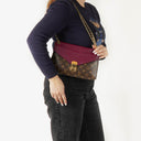 Louis Vuitton Pallas Chain Aurore Monogram Canvas Bag