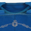 Prada Cobalto Canapa Logo Tote Bag