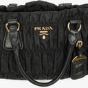 Prada Black Tessuto Gaufre Nylon Bag