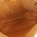 Gucci Jackie Bamboo Handle Suede Shoulder Bag