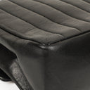 Chanel Vertical Quilted Black Leather Single Flap Bag With 24K Gold-Plated Hardware