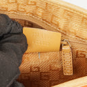Gucci Jackie Bamboo Handle Suede Shoulder Bag