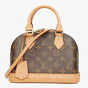 Louis Vuitton Alma BB Monogram Canvas Handbag