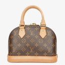 Louis Vuitton Alma BB Monogram Canvas Handbag