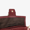 Coach Soho Suede Burgundy Shoulder Bag