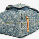 Louis Vuitton Baggy GM Monogram Denim Shoulder Bag