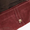 Coach Soho Suede Burgundy Shoulder Bag