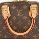 Louis Vuitton Alma BB Monogram Canvas Handbag