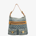 Louis Vuitton Baggy GM Monogram Denim Shoulder Bag