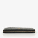 Chanel Black Caviar Quilted Classic Long Zipped Wallet