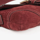 Coach Soho Suede Burgundy Shoulder Bag