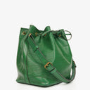 Louis Vuitton Petit Noe Green EPI Leather Shoulder Bag