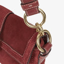 Coach Soho Suede Burgundy Shoulder Bag