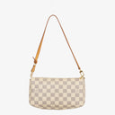 Louis Vuitton Pochette Accessoires NM Damier Azur Canvas Clutch Handbag