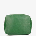 Louis Vuitton Petit Noe Green EPI Leather Shoulder Bag