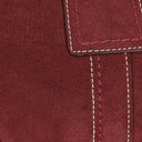 Coach Soho Suede Burgundy Shoulder Bag