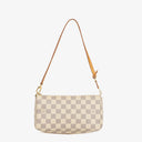 Louis Vuitton Pochette Accessoires NM Damier Azur Canvas Clutch Handbag