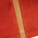 Gucci Jackie Bamboo Handle Suede Shoulder Bag