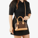 Louis Vuitton Alma BB Monogram Canvas Handbag